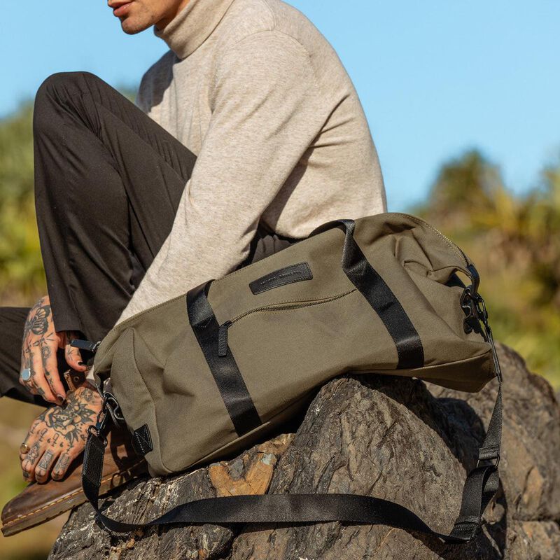 Status Anxiety Everything I Wanted Canvas Duffle Bag image number 3